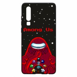 Чохол для Huawei P30 Among us pixels - PrintSalon