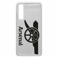 Чехол для Huawei P30 Arsenal simple logo