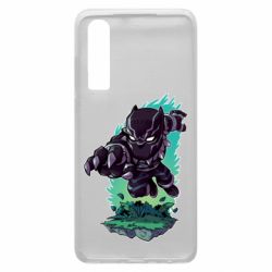 Чехол для Huawei P30 Cute Black panther - PrintSalon