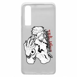 Чехол для Huawei P30 Demon Sukuna art