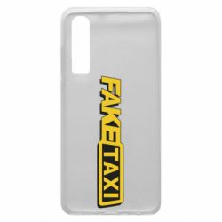 Чехол для Huawei P30 Fake taxi logo 2 - PrintSalon