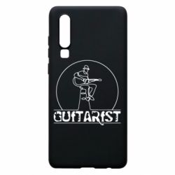 Чехол для Huawei P30 Guitar player. - PrintSalon