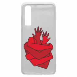 Чехол для Huawei P30 Heart out of hands - PrintSalon