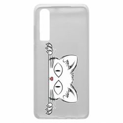 Чехол для Huawei P30 Котейка - PrintSalon