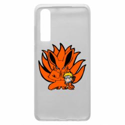 Чехол для Huawei P30 Kurama And Naruto - PrintSalon