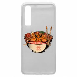 Чехол для Huawei P30 Kurama in ramen - PrintSalon