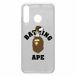 Чехол для Huawei P30 Lite A bathing ape peanuts - PrintSalon