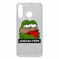 Чехол для Huawei P30 Lite Аhegao PePe - PrintSalon