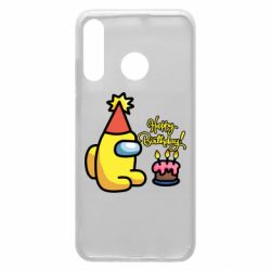Чохол для Huawei P30 Lite Among Us Happy Birthday - PrintSalon