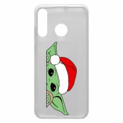 Чохол для Huawei P30 Lite Baby Yoda Santa - PrintSalon