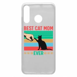 Чехол для Huawei P30 Lite Best cat mom ever - PrintSalon