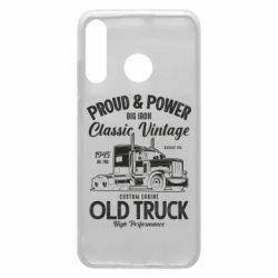 Чехол для Huawei P30 Lite Custom old truck - PrintSalon