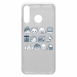 Чехол для Huawei P30 Lite Doctor who icons - PrintSalon