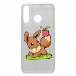 Чохол для Huawei P30 Lite Eevee with Hoppip - PrintSalon