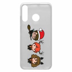 Чохол для Huawei P30 Lite Гаррі Поттер та друзі новорічні - PrintSalon