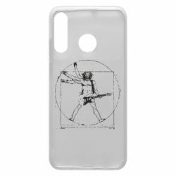 Чехол для Huawei P30 Lite Guitarist Da Vinci - PrintSalon