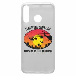 Чехол для Huawei P30 Lite I love the smell napalm, in the morning - PrintSalon
