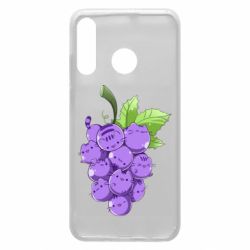 Чехол для Huawei P30 Lite Кот-виноград - PrintSalon