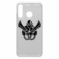 Чехол для Huawei P30 Lite Kratos silhouette - PrintSalon