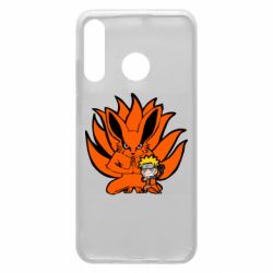 Чехол для Huawei P30 Lite Kurama And Naruto - PrintSalon