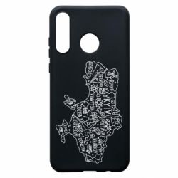 Чехол для Huawei P30 Lite Map Ukraine - PrintSalon