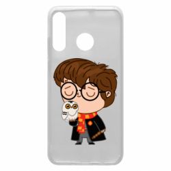 Чехол для Huawei P30 Lite Милый Гарри с совой - PrintSalon