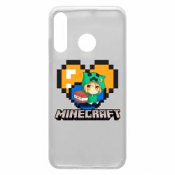 Чохол для Huawei P30 Lite Minecraft Girl - PrintSalon
