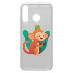 Чехол для Huawei P30 Lite Monkey. Fuck You - PrintSalon