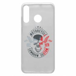 Чехол для Huawei P30 Lite Moto skull - PrintSalon