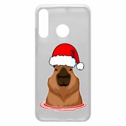 Чехол для Huawei P30 Lite Новогодняя капибара - PrintSalon