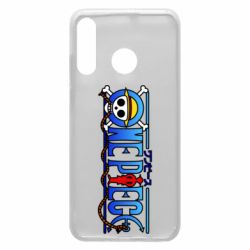 Чехол для Huawei P30 Lite One Piece Logo Skull - PrintSalon