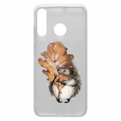 Чехол для Huawei P30 Lite Осенний ежик