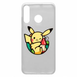 Чехол для Huawei P30 Lite Pikachu with ketchup - PrintSalon