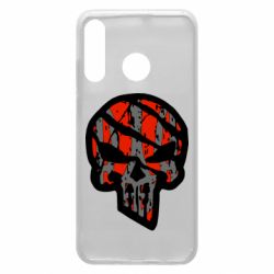 Чохол для Huawei P30 Lite Punisher Coat of arms of Ukraine - PrintSalon