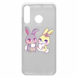 Чехол для Huawei P30 Lite Rabbits In Love - PrintSalon
