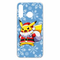Чохол для Huawei P30 Lite Santa Claus Pikachu - PrintSalon