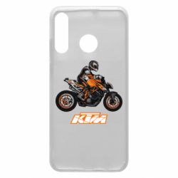 Чехол для Huawei P30 Lite Sport Bike Art - PrintSalon