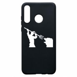 Чехол для Huawei P30 Lite Тризубом по морде - PrintSalon