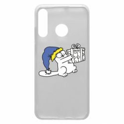 Чехол для Huawei P30 Lite Украинский кот саймона с подарком - PrintSalon