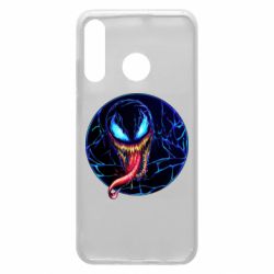 Чохол для Huawei P30 Lite Venom black and blue style - PrintSalon