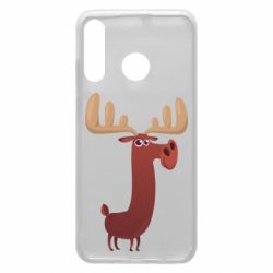 Чехол для Huawei P30 Lite Забавный олень - PrintSalon