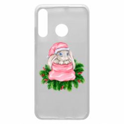 Чехол для Huawei P30 Lite Заяц Новогодний - PrintSalon