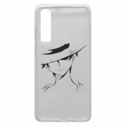 Чехол для Huawei P30 Luffy in a hat