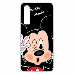 Чехол для Huawei P30 Mickey Kiss - PrintSalon