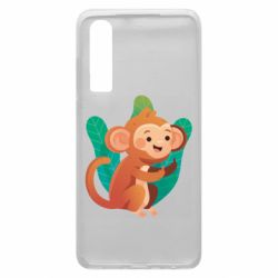 Чехол для Huawei P30 Monkey. Fuck You - PrintSalon