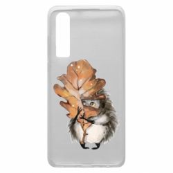 Чехол для Huawei P30 Осенний ежик - PrintSalon