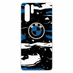 Чехол для Huawei P30 Pro BMW logo and art background - PrintSalon