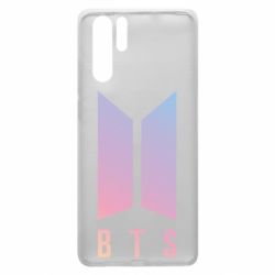 Чехол для Huawei P30 Pro BTS gradient logo