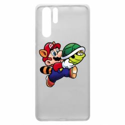 Чехол для Huawei P30 Pro Cute Mario with turtle - PrintSalon