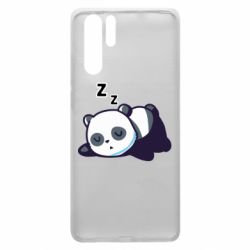 Чехол для Huawei P30 Pro Cute panda sleeping - PrintSalon